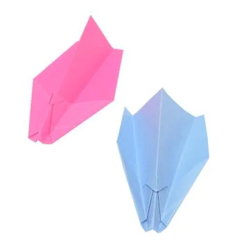 Two airplanes Stock Photos