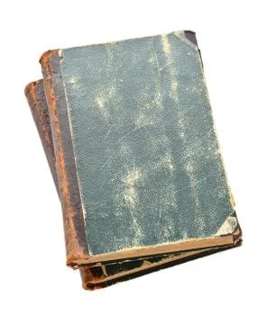 Two ancient books Stock Photos
