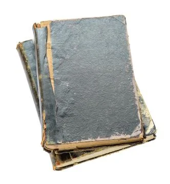 Two ancient books Stock Photos