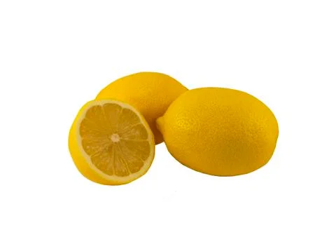 Two and a half lemons Stock Photos