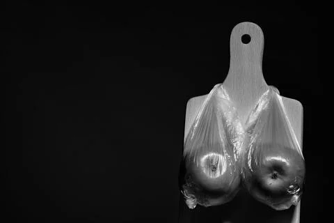 Two apples closeup Foto stock