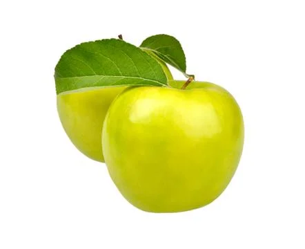 Two apples Stock Photos