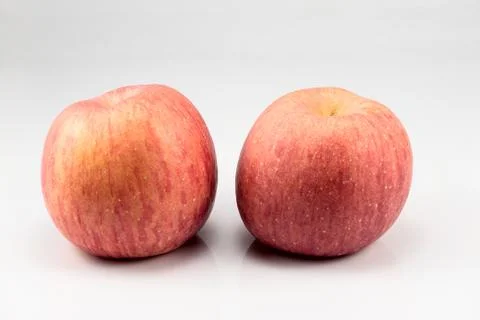 Two apples Stock Photos