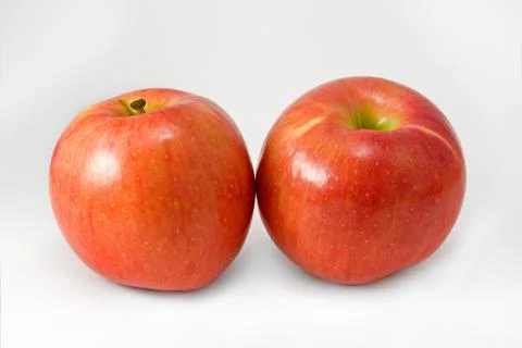 Two apples Stock Photos