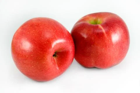 Two apples Stock Photos