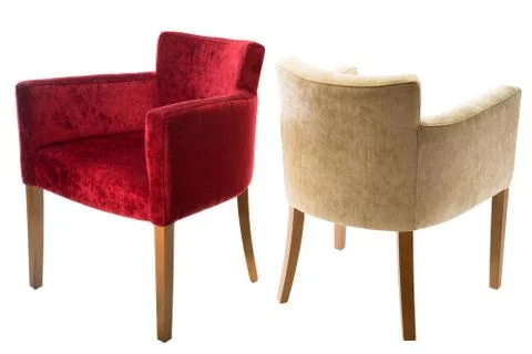 Two arm-chairs Stock Photos