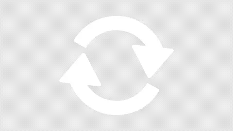 Two arrows cycle recycle. Video stock 258657100