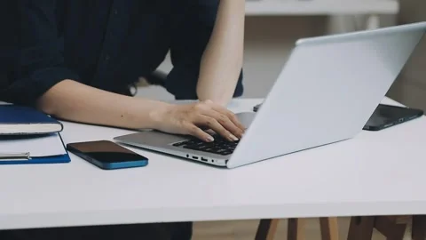 Two asian team working development of programming and encryption technology.. Stock Footage 310865545