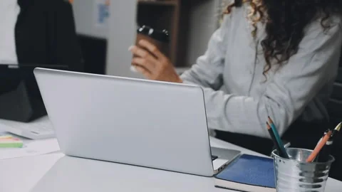 Two asian team working development of programming and encryption technology.. Stock Footage 310865621