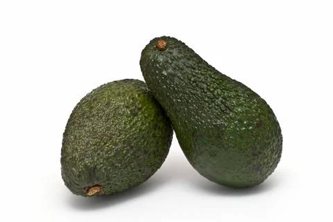 Two avocados. Stock Photos