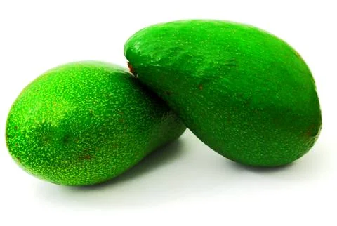 Two avocados. Stock Photos