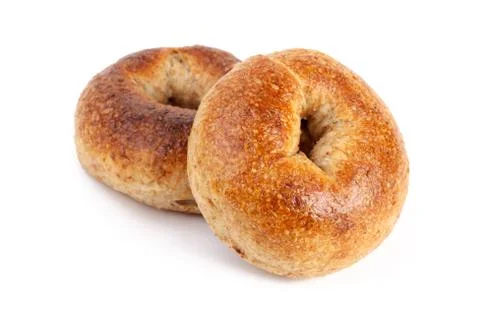 Two bagels Stock Photos