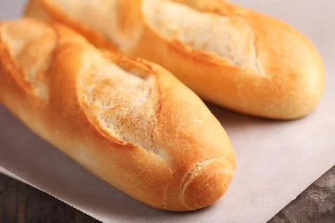 Two baguettes Stock Photos