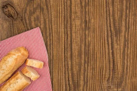 Two baguettes Stock Photos