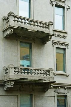 Two balconies Stock Photos