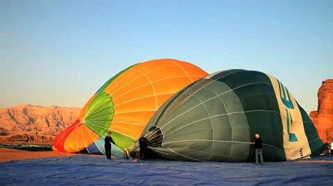 Two ballons-2 Stock Footage 12584205