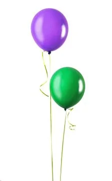 Two balloons Stock Photos