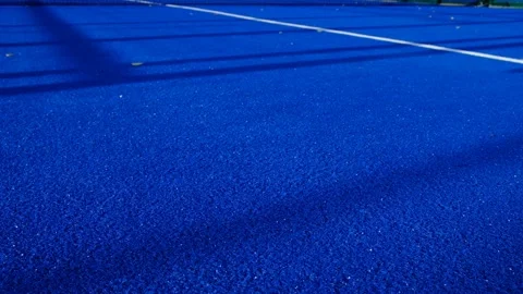 Two balls bouncing on a paddle tennis court Stock Footage 162167035