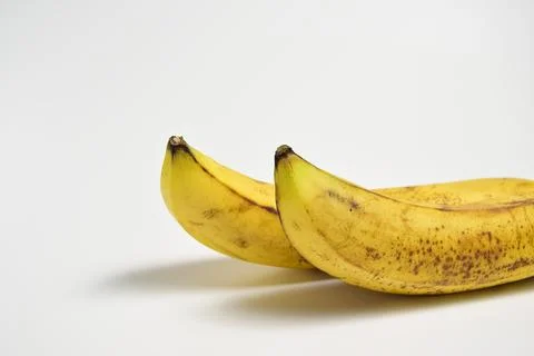 Two bananas Stock Photos