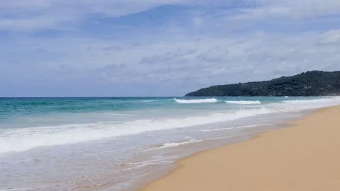 Two beach chairs on the beautiful sunset beach. Видео 79135701
