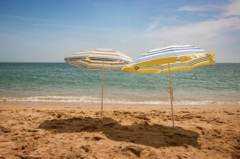 Two Beach Shaders Stock Photos