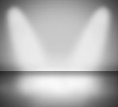 Two beams of light Stock Illustration