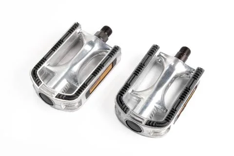 Two bicycle pedals Stock Photos