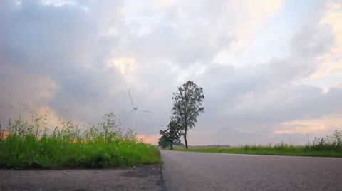Two Bicycles On the road 스톡 동영상 12019195