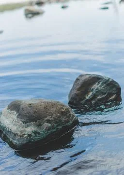 Two big rocks Stock Photos