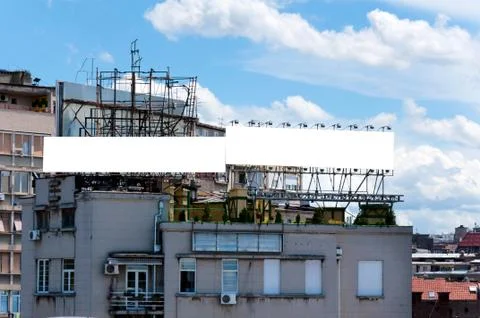 Two billboard Stock Photos