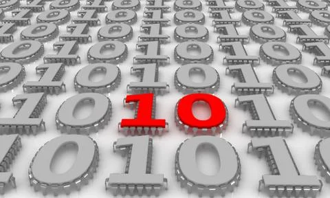 Two Bits Stock Illustration