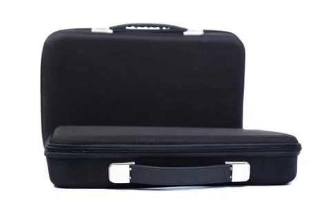 Two black briefcase Stock Photos