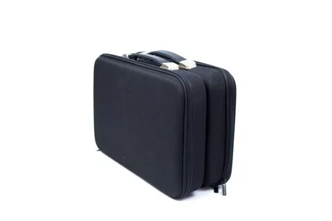 Two black briefcase Stock Photos