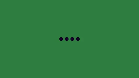 With two black circles and dot dots figure Stock Footage 335978063