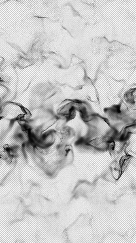 Two Black Smoke Plumes Converging in the Center Stock-Footage 344972988