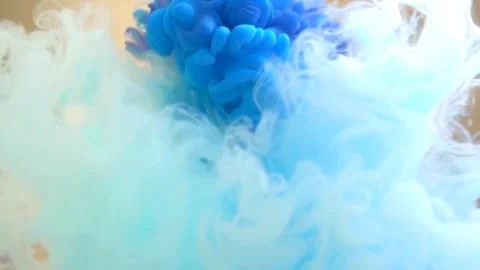 Two blue smoke Video stock 307912182