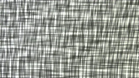 Two blurred repeating metal meshes. Stock Footage 150486052