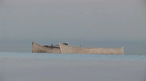 Two boats Stock Footage 6190948