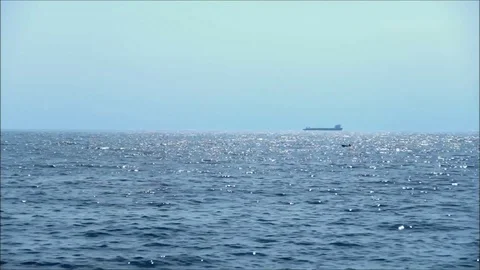 Two boats in the sea Stock Footage 77863089