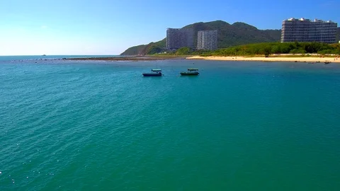 Two boats on the sea Stock Footage 103509848