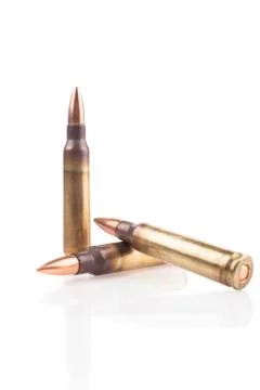 Two Bollets Down Stock Photos