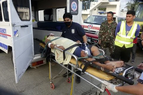 Two bombs exploded in Jolo, Sulu, Zamboanga City, Philippines - 27 Jan 2019 Foto stock