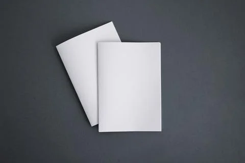 Two booklets. High quality and resolution beautiful photo concept Stock Photos