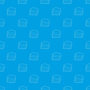 Two books pattern seamless blue Stock Illustration