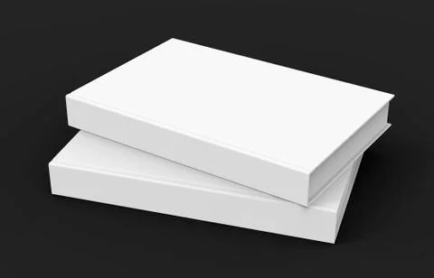 Two books piling up Stock Illustration