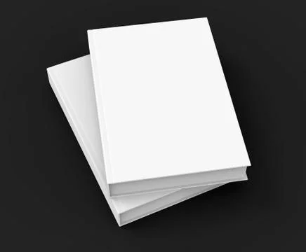 Two books piling up Stock Illustration