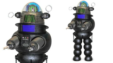 Two Bot Video Stock Footage 955408