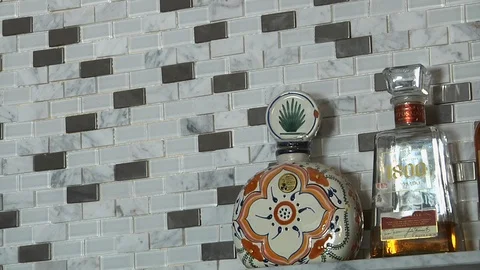 Two Bottles Stock Footage 111496477