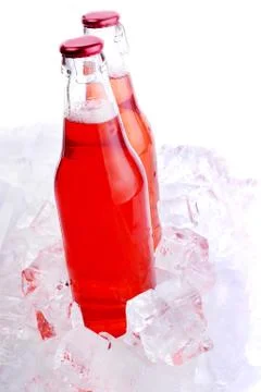 Two bottles Stock Photos