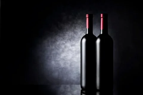 Two bottles of wine Stock-Fotos